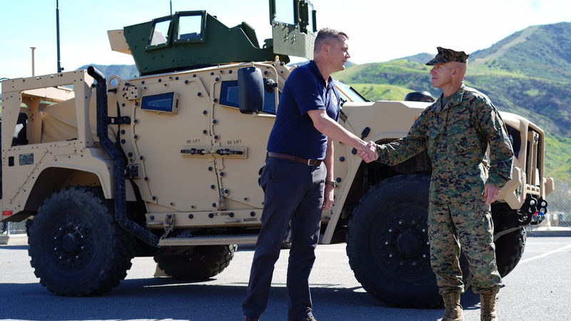 Illustration for article titled The First JLTVs Have Been Delivered to the U.S. Army and Marines